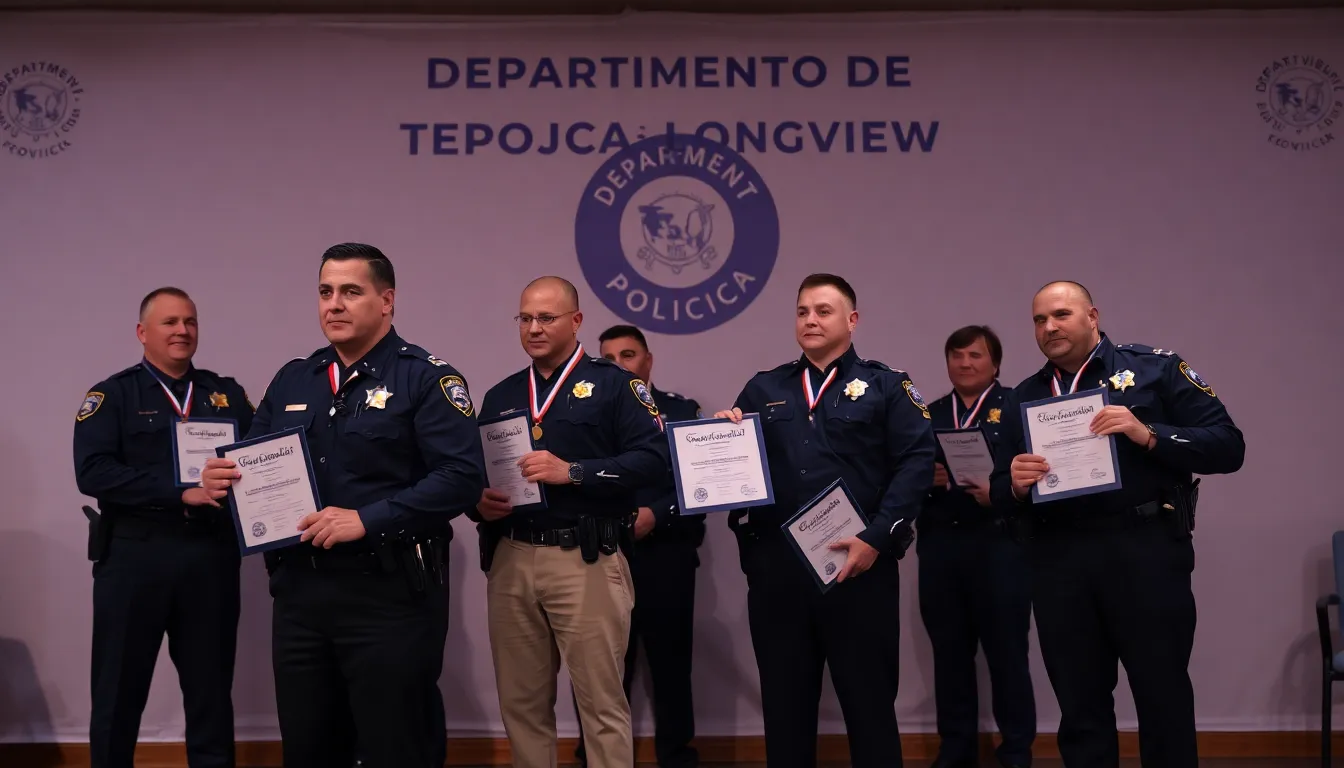 Imagen relacionada con Longview Police Department awards
