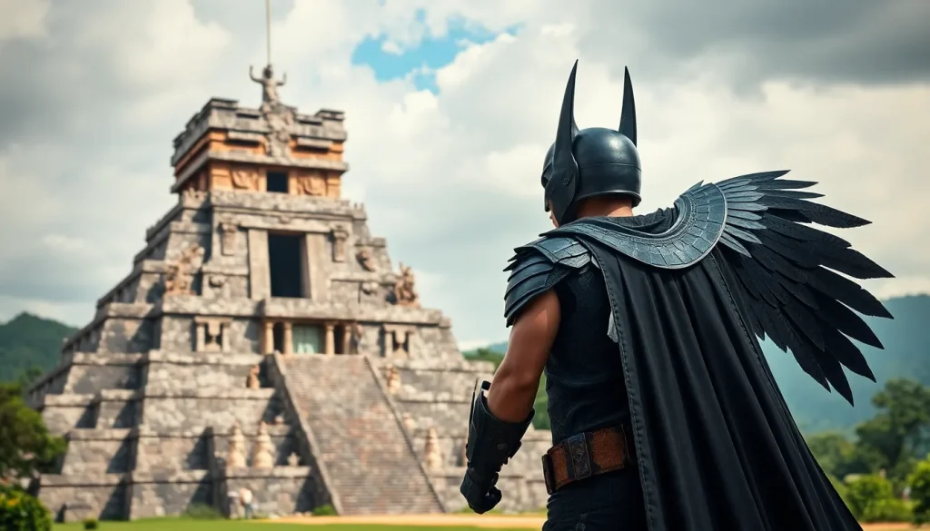 Imagen relacionada con Batman Azteca