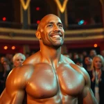 Imagen relacionada con Dwayne Johnson Venecia 2023