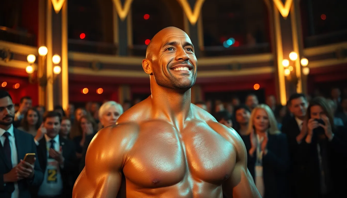Imagen relacionada con Dwayne Johnson Venecia 2023