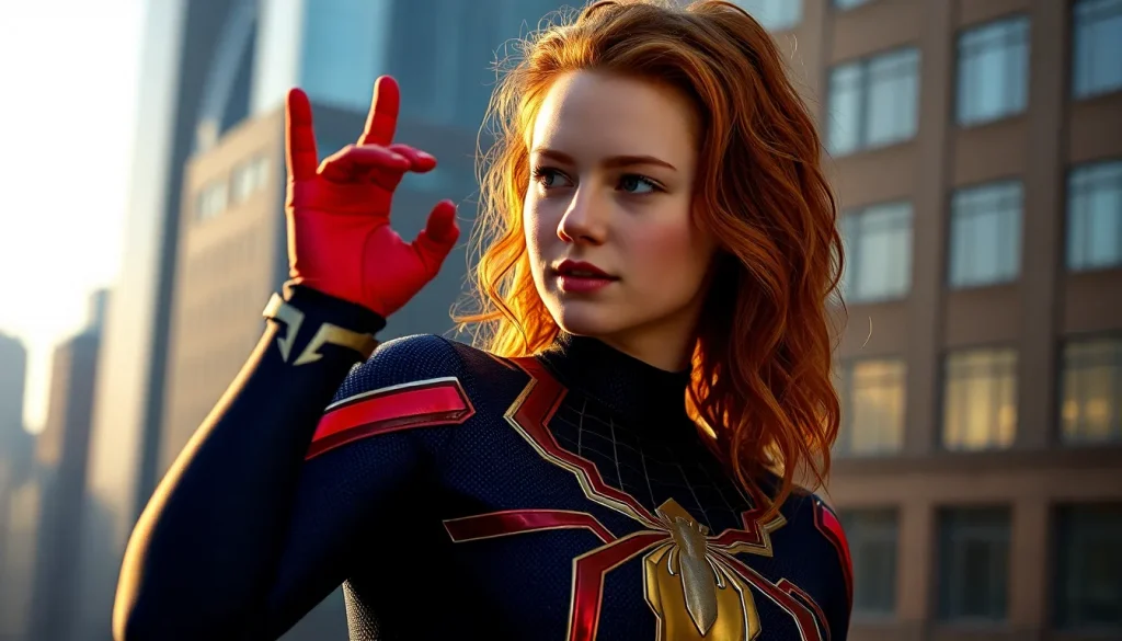 Imagen relacionada con Sadie Sink Spider-Man