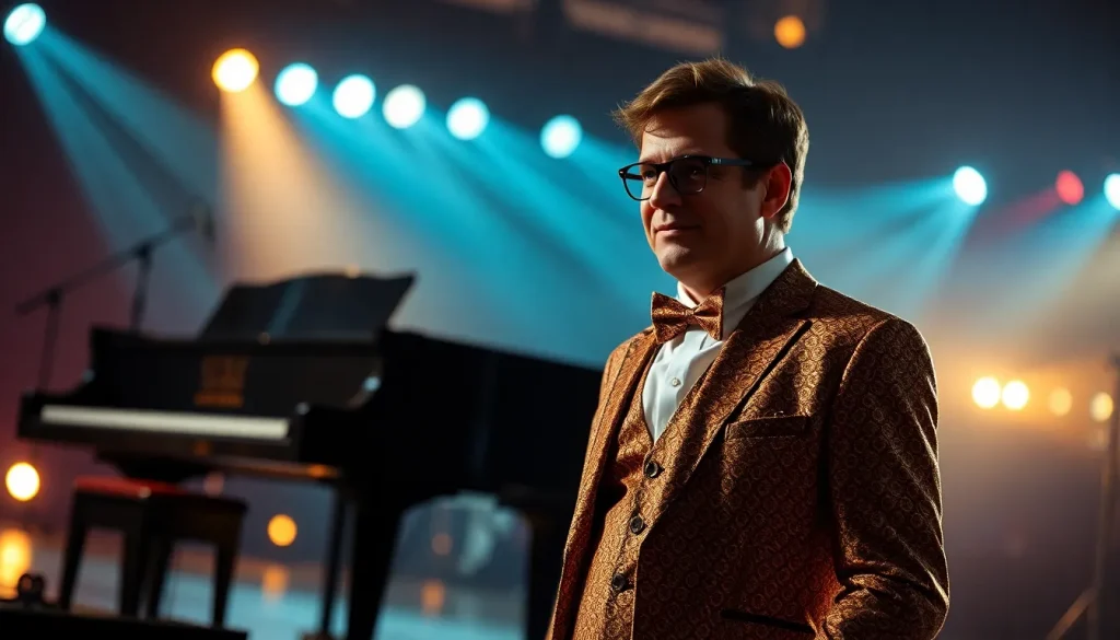 Imagen relacionada con Taron Egerton Rocketman