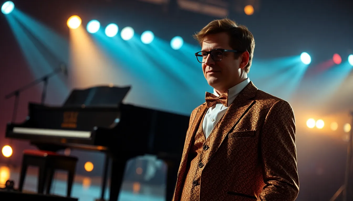 Imagen relacionada con Taron Egerton Rocketman