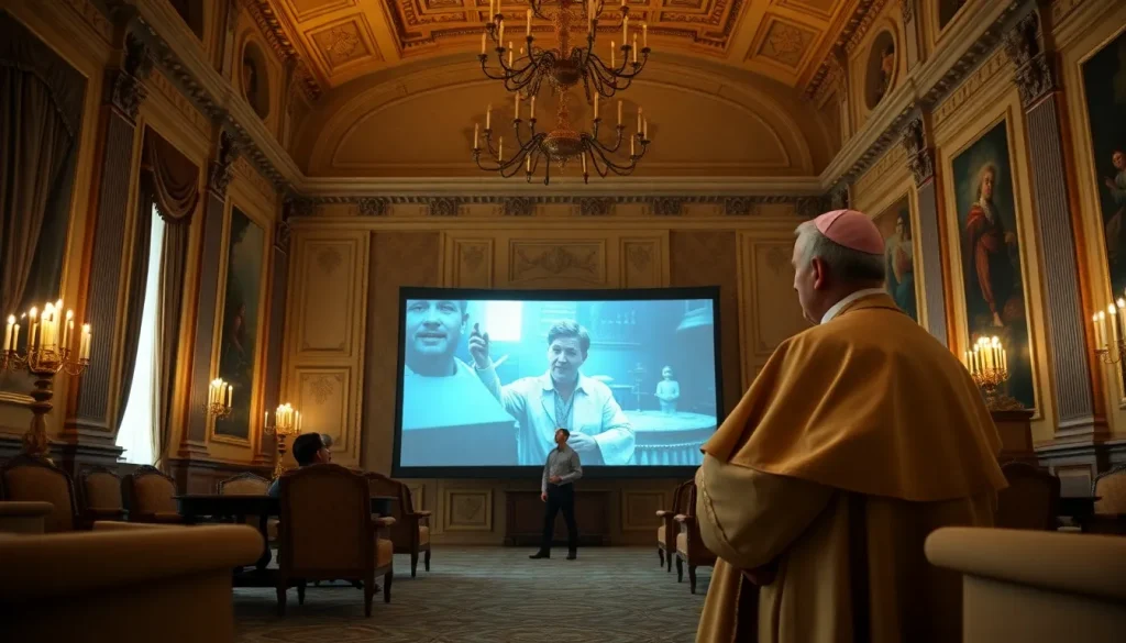 Imagen relacionada con películas del Papa León XIV