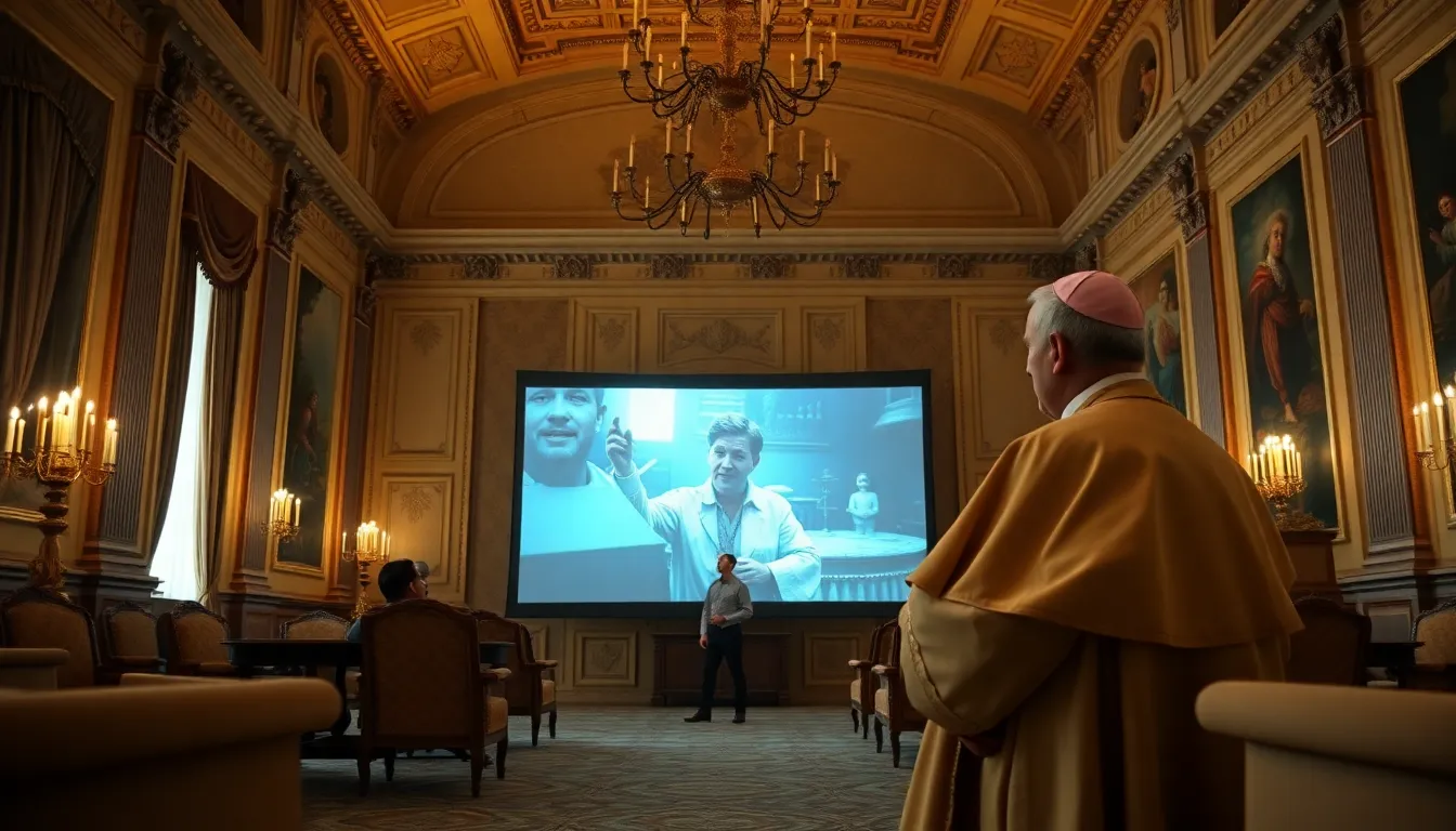 Imagen relacionada con películas del Papa León XIV