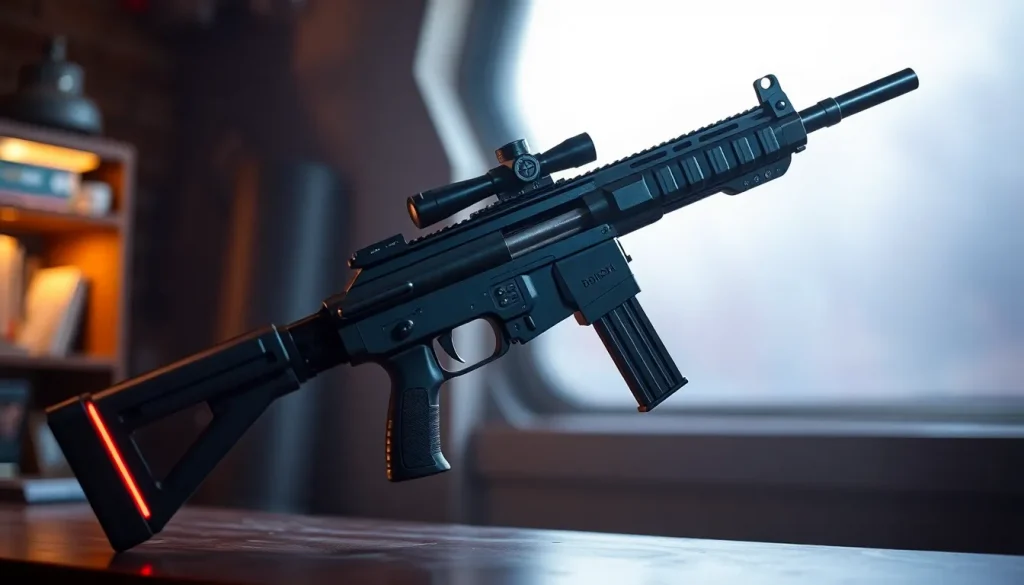 Imagen relacionada con rifle de Boba Fett