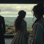 Imagen relacionada con Cumbres Borrascosas estreno 2024 Margot Robbie Emerald Fennell