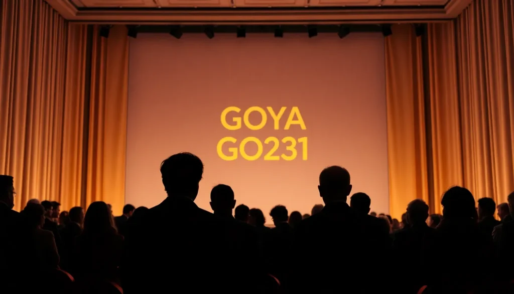 Imagen relacionada con premios goya 2025 cine español
