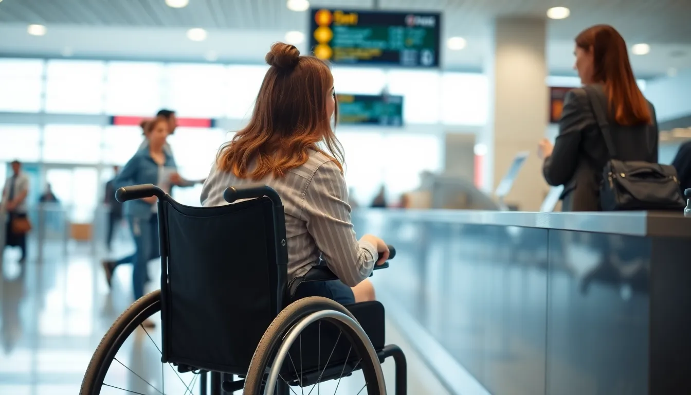 Imagen relacionada con discriminación discapacidad aerolínea